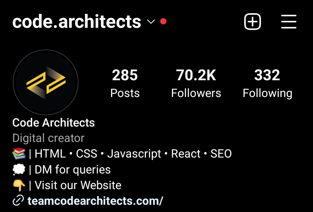 Code Architects | Instagram